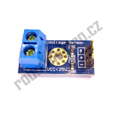 Napěťový senzor Arduino, pro rozšíření velikosti měřitelného napětí